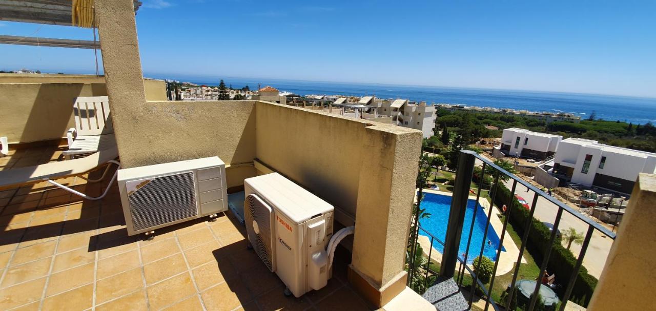 Corner Sea View Penthouse With 95M² Terraces Apartment Marbella Exterior foto